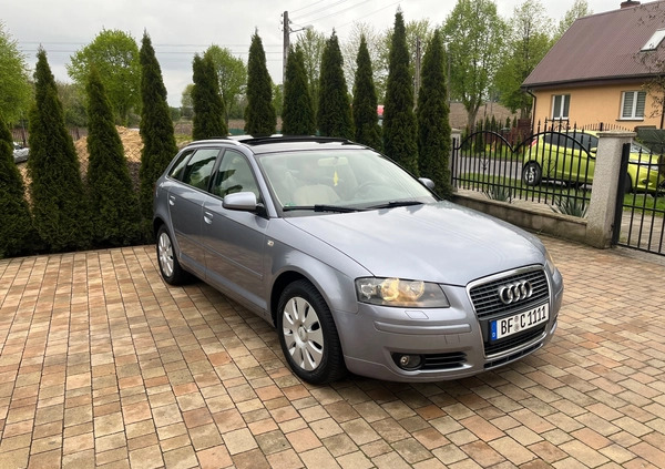 Audi A3 cena 19800 przebieg: 192000, rok produkcji 2007 z Zgierz małe 137